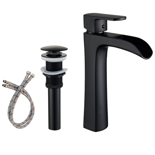 Senlesen Vessel Sink Faucet Singlehandle Bathroom Faucet with Drain